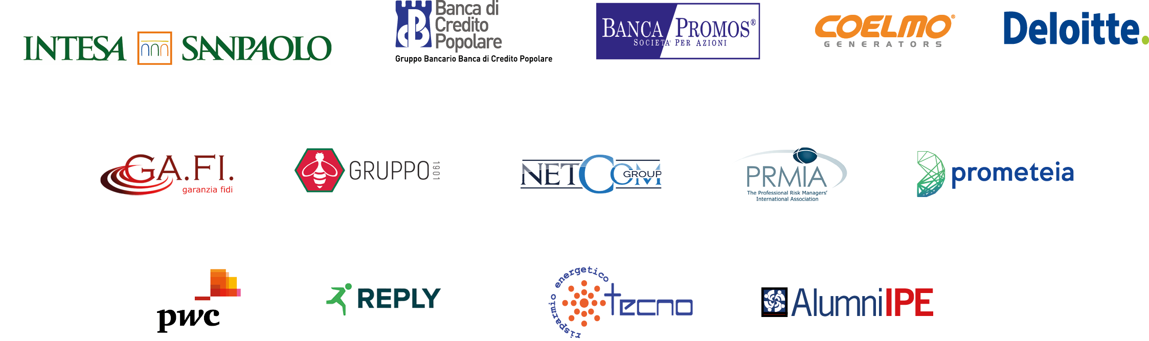 master ipe post laurea Aziende Partner IPE Business School 2020